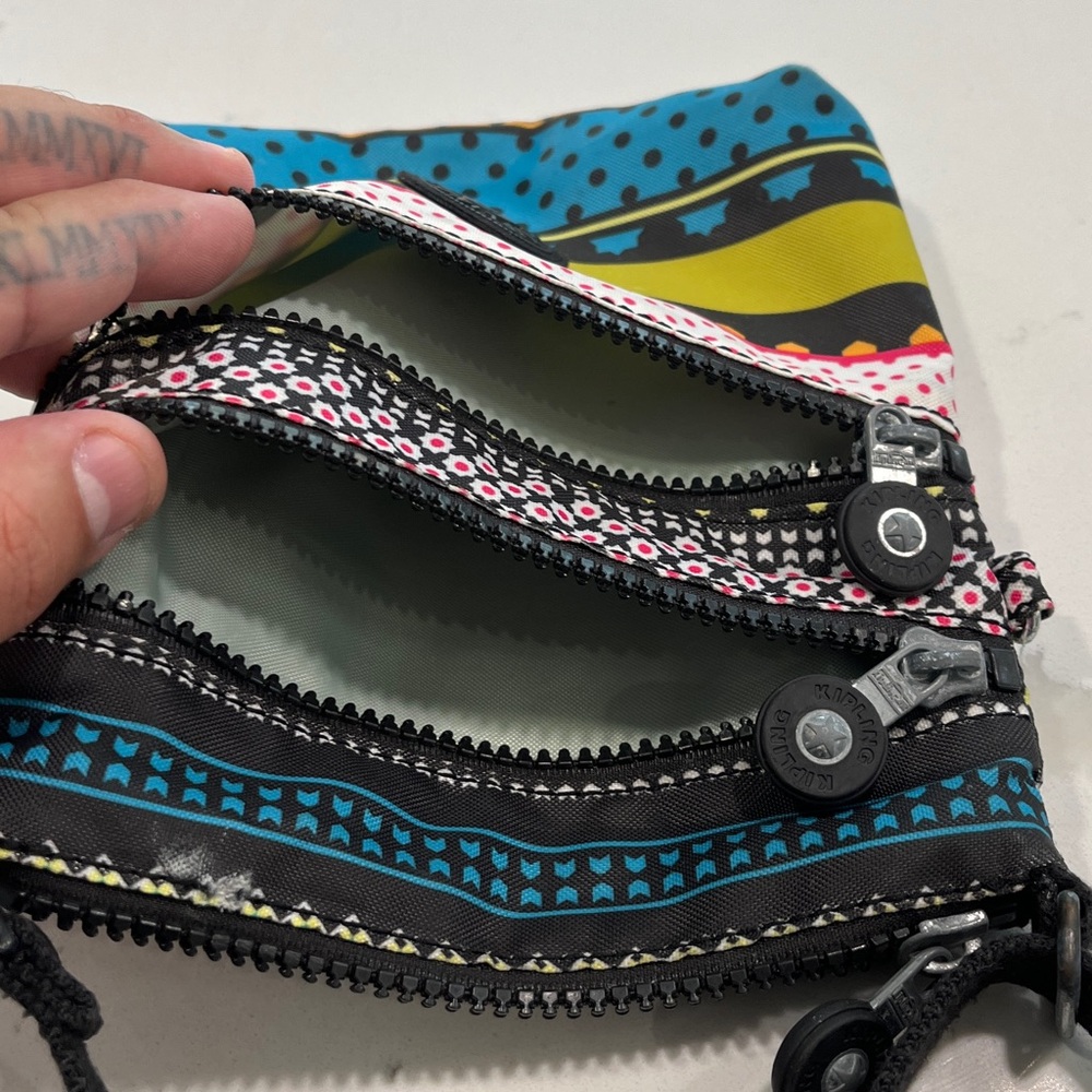 Kipling Mini Crossbody Shoulder Multicolored Bag … - image 3